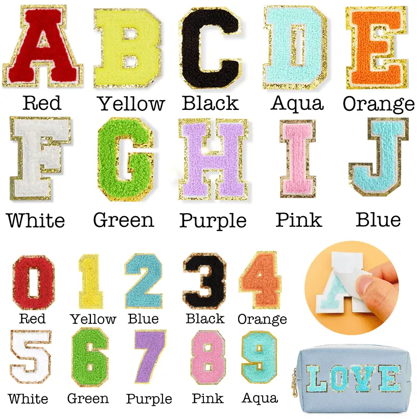 Bailey Large Pouch with Up to 5 Patches for Travel and Organization - Love Salve